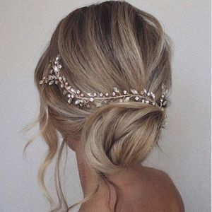 Silver Wedding Vine Hair Accessories